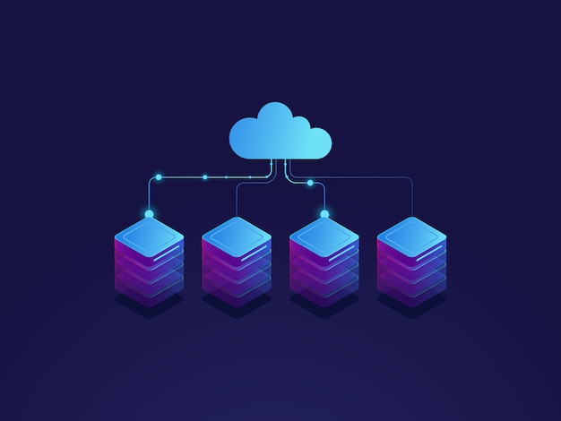 Server room and datacenter cloud storage